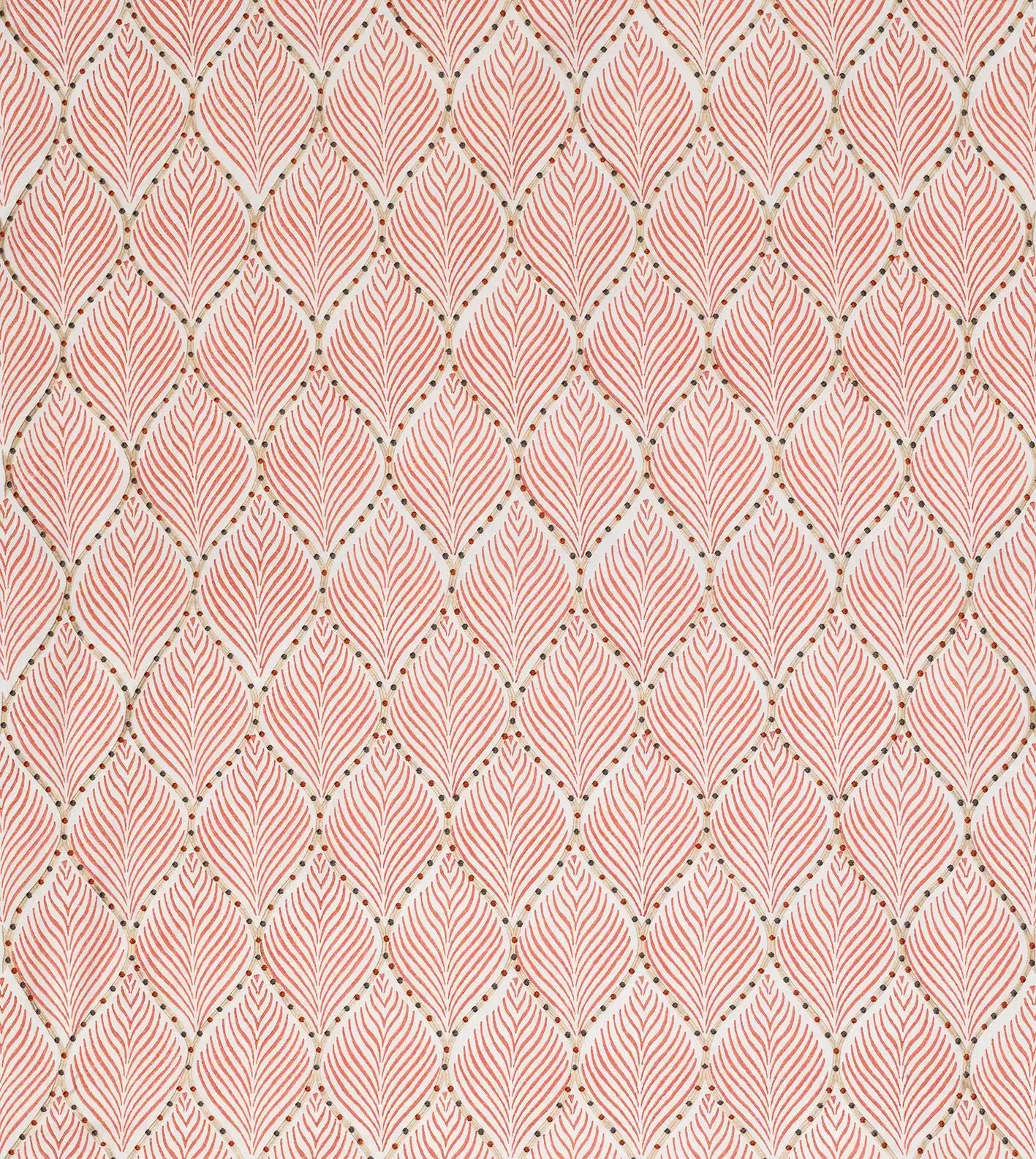Les Indiennes Bonnelles Coral -Fabric