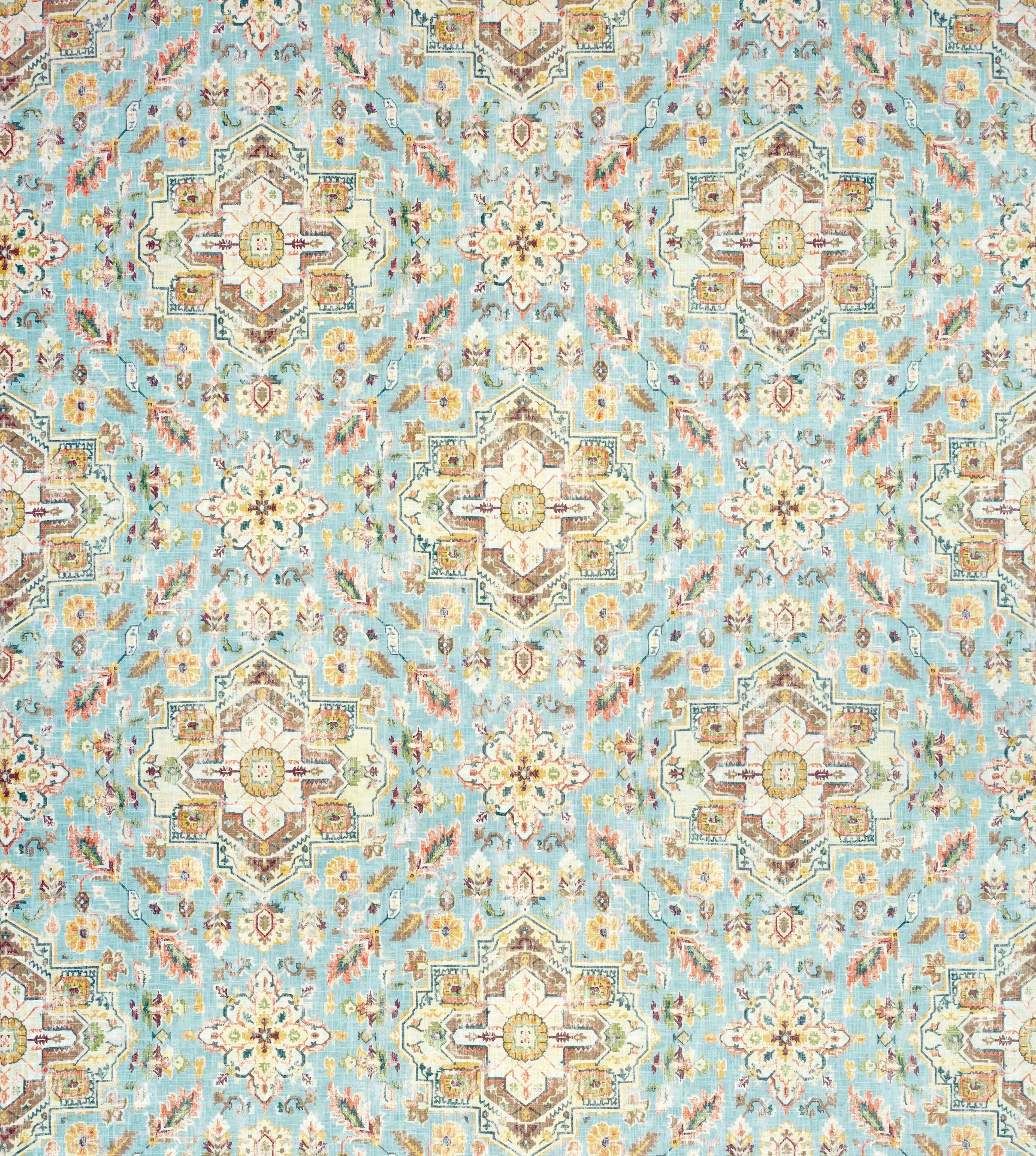 Anatolia Duck Egg -Fabric - Nina Campbell Fabric