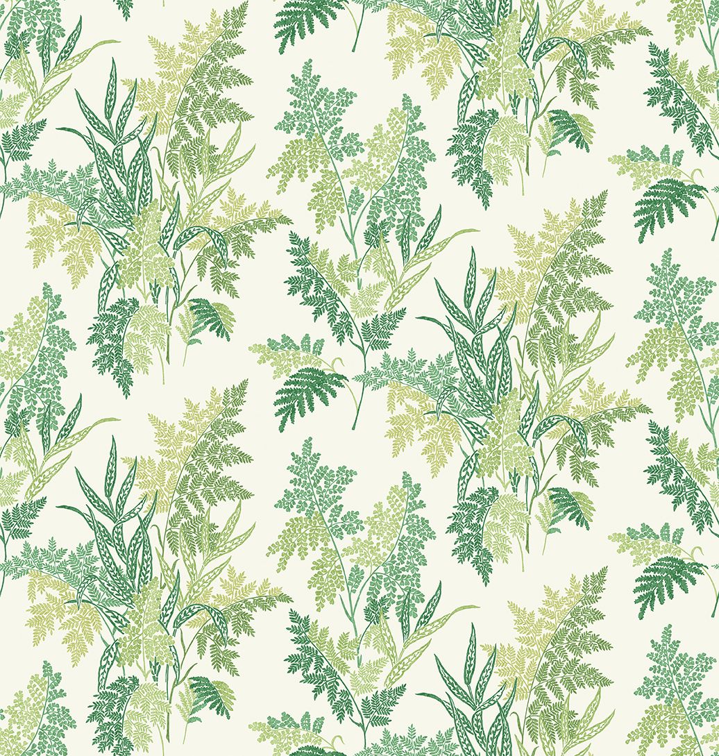 nc-dallimore-fern-craze-greenlime-nina-campbell-ncf4533-01 - Nina Campbell Fabric