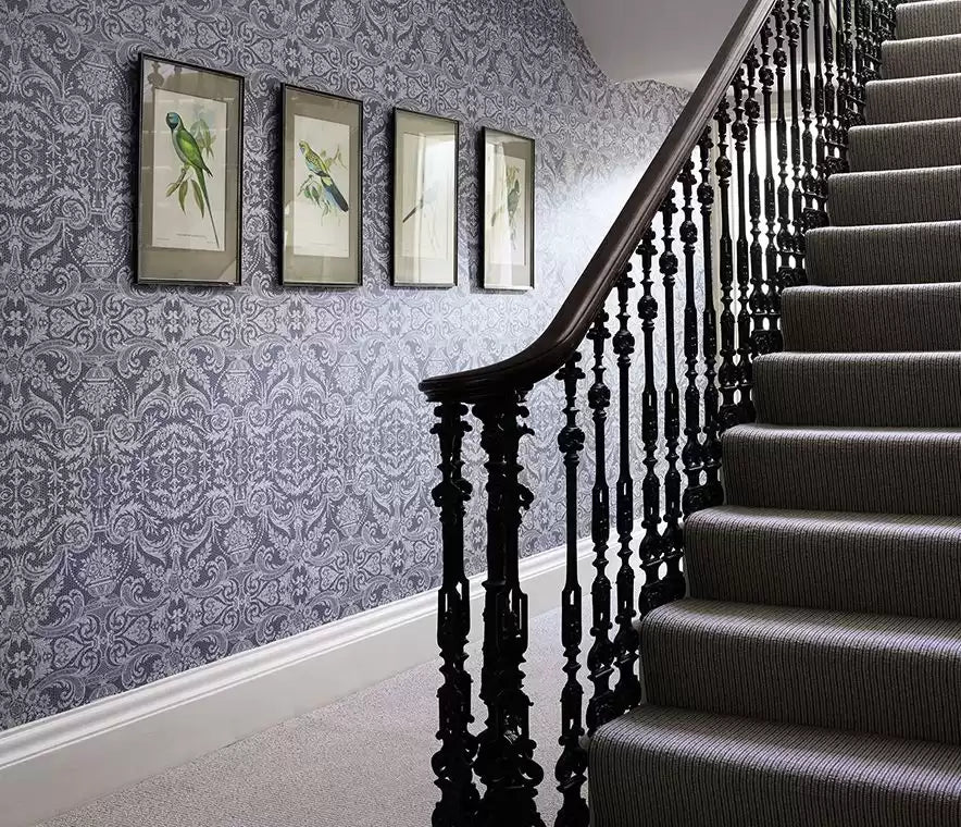Belvoir Orangery Lace Midnight - Matthew Williamson - W7142-04 Wallcovering