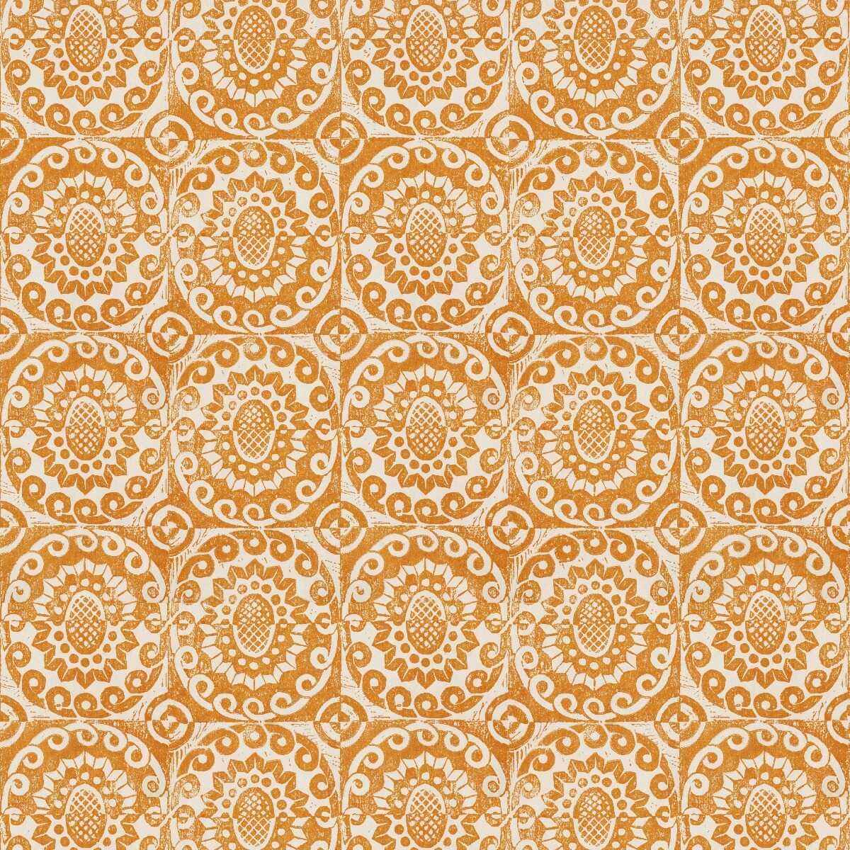 Pineapple-Wall-Tangerine-Lee-Jofa-Wallpaper