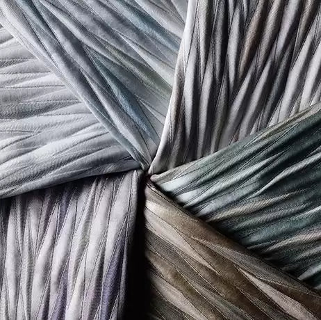 Prism Silks Cocoon Gilver - Osborne & Little - F7001-05 Fabric