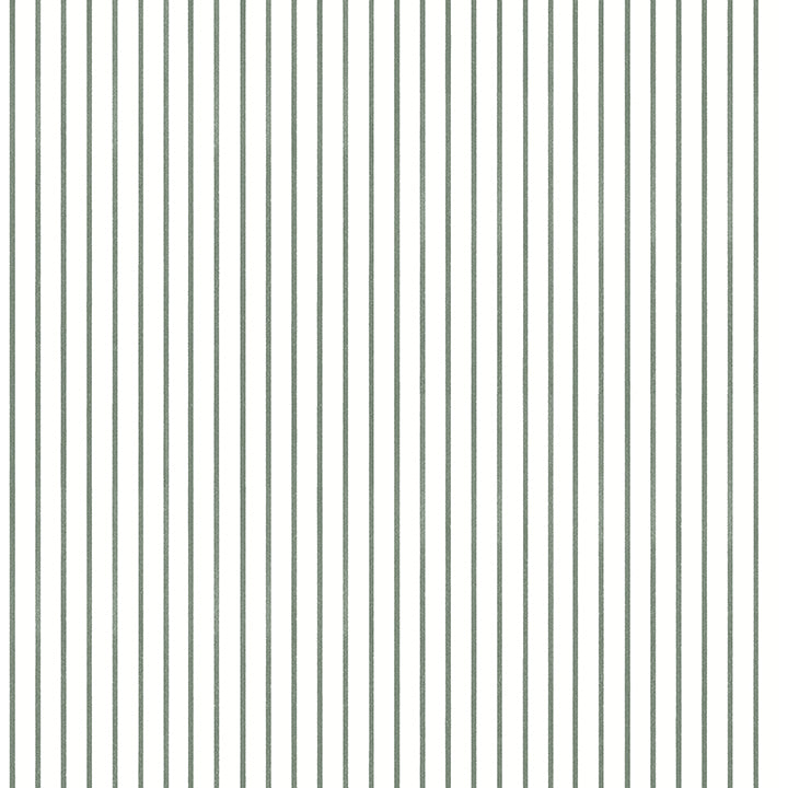 Picture of Oliver Green Simple Stripe Wallpaper By Erin Gates