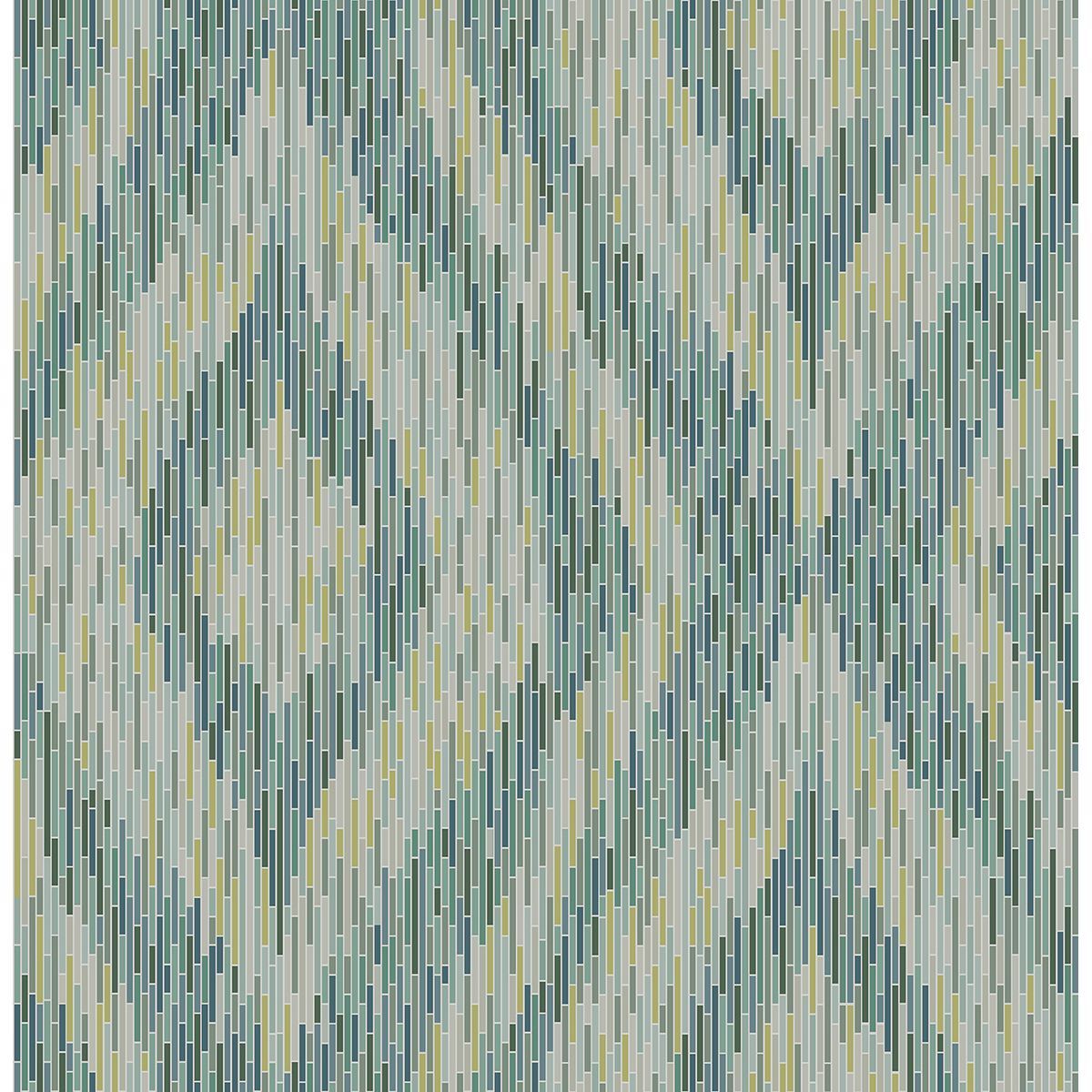 Picture of Ethereal Green Ogee Wallpaper