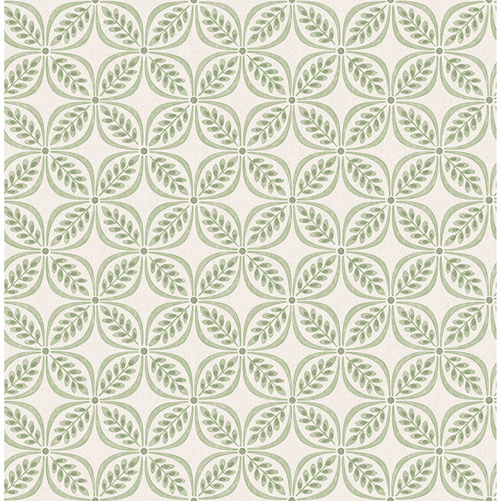 Picture of Morgrove Green Trellis Wallpaper