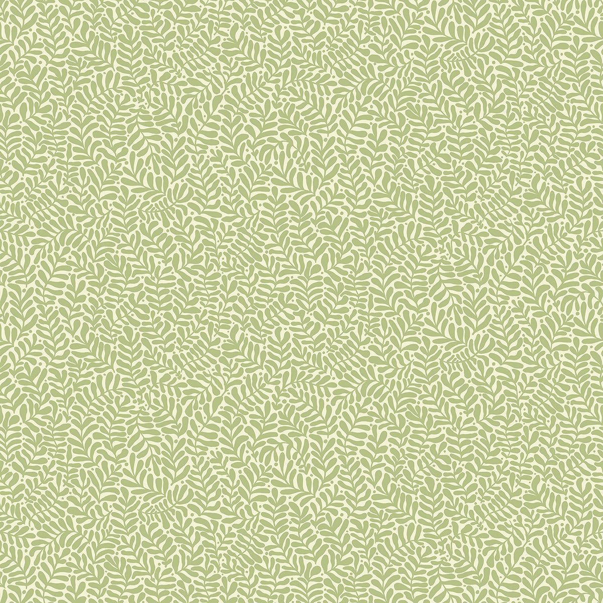 Picture of Anna Light Green Fern Trail Wallpaper