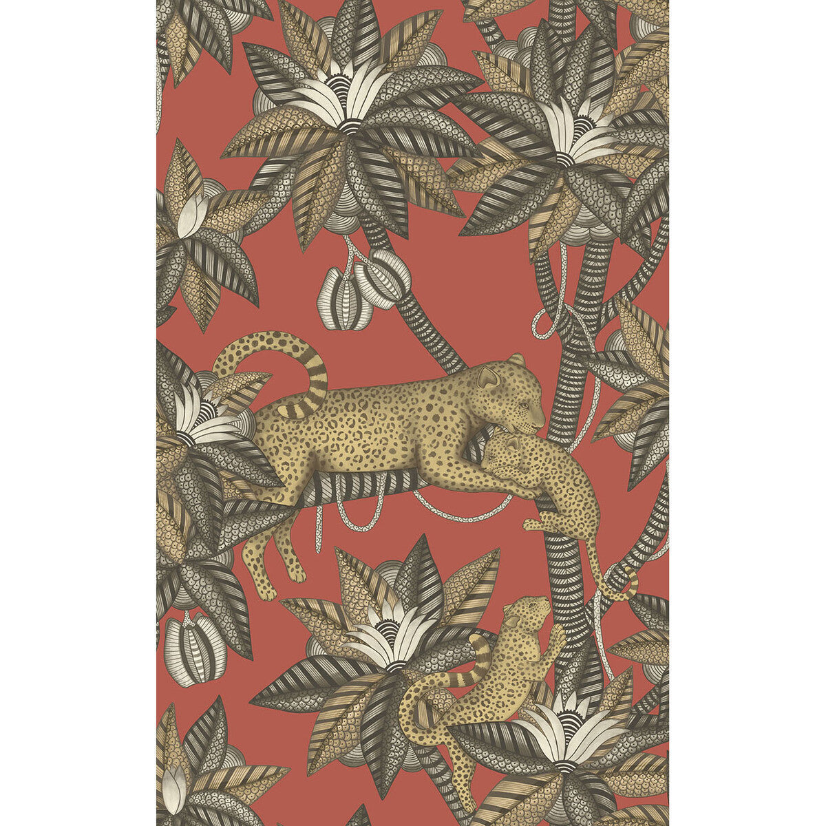1193014cs0-satara-sootmetgldrouge-cole-son - COLE & SON Wallpaper