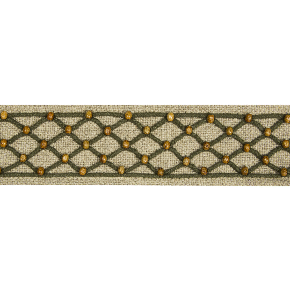 t8017106300-le-boise-tape-green-brunschwig-fils - BRUNSCHWIG & FILS Trim