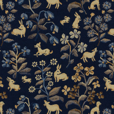 br-80419020-perceval-woven-tapestry-blue-brunschwig-fils - BRUNSCHWIG & FILS Fabric