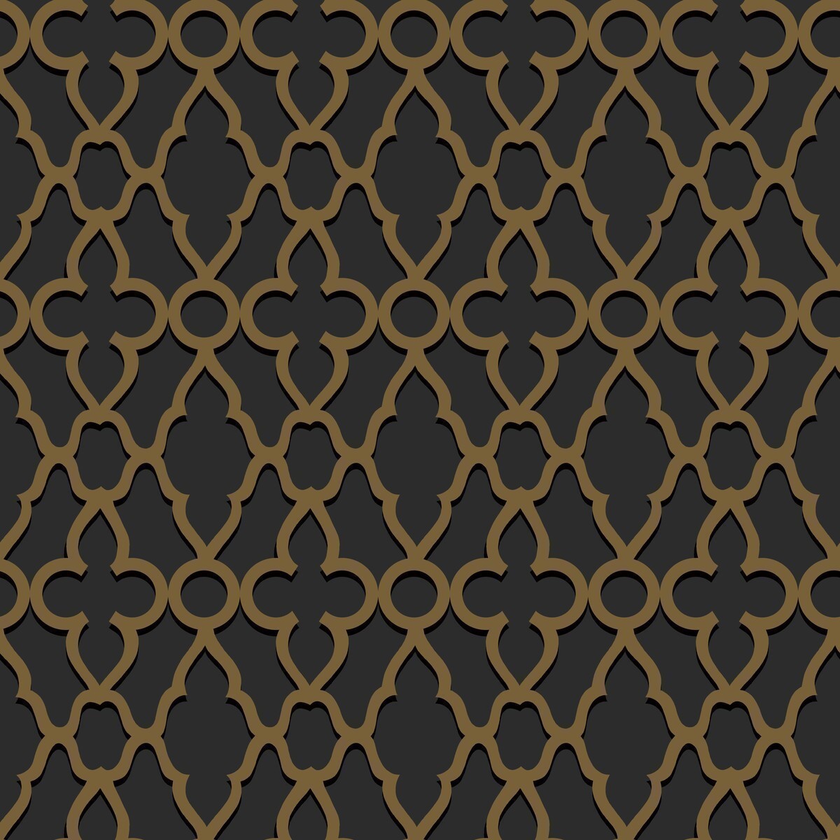 1166025cs0-treillage-m-bronzechar-cole-son - COLE & SON Wallpaper