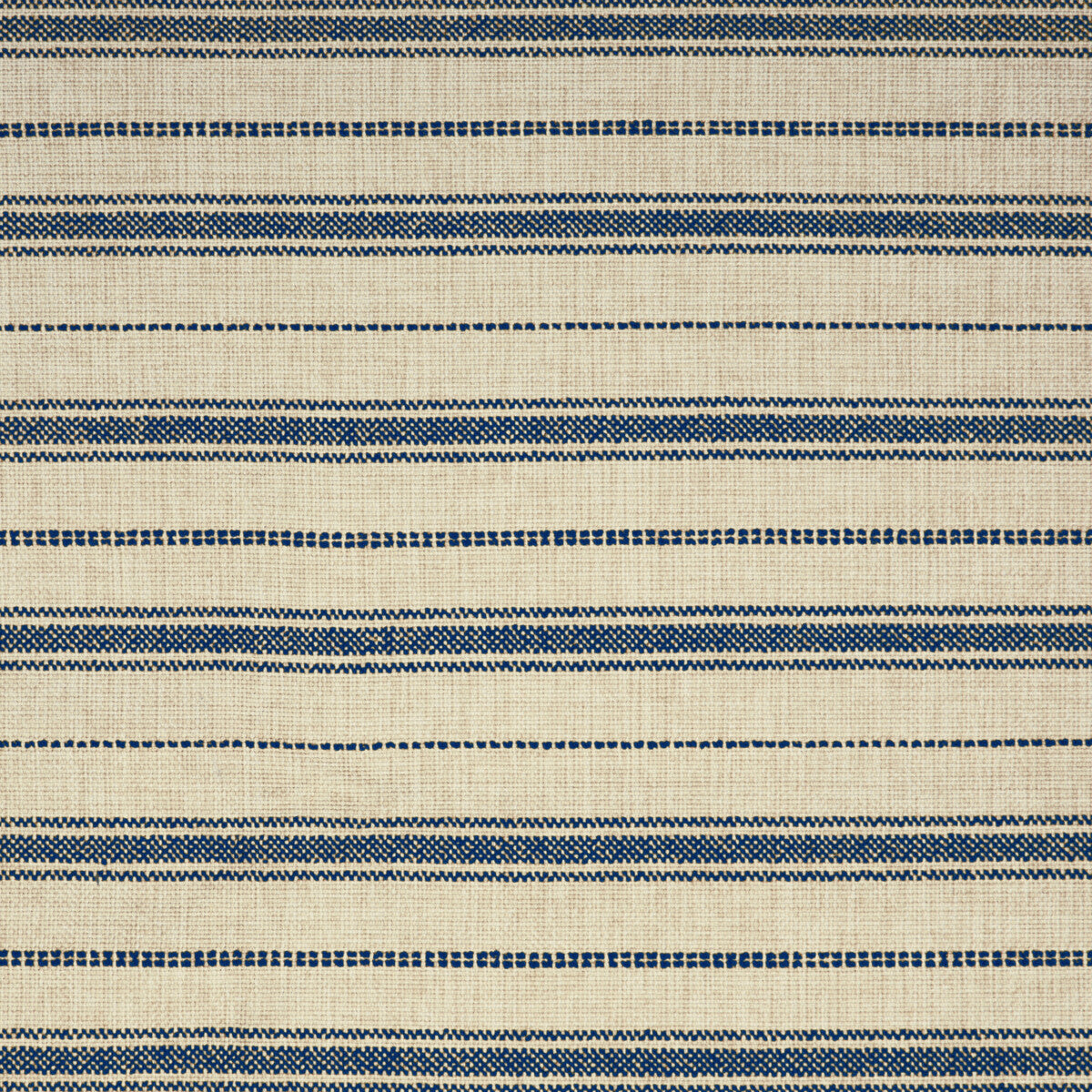 8020136500-montpezat-stripe-navy-brunschwig-fils - BRUNSCHWIG & FILS Fabric