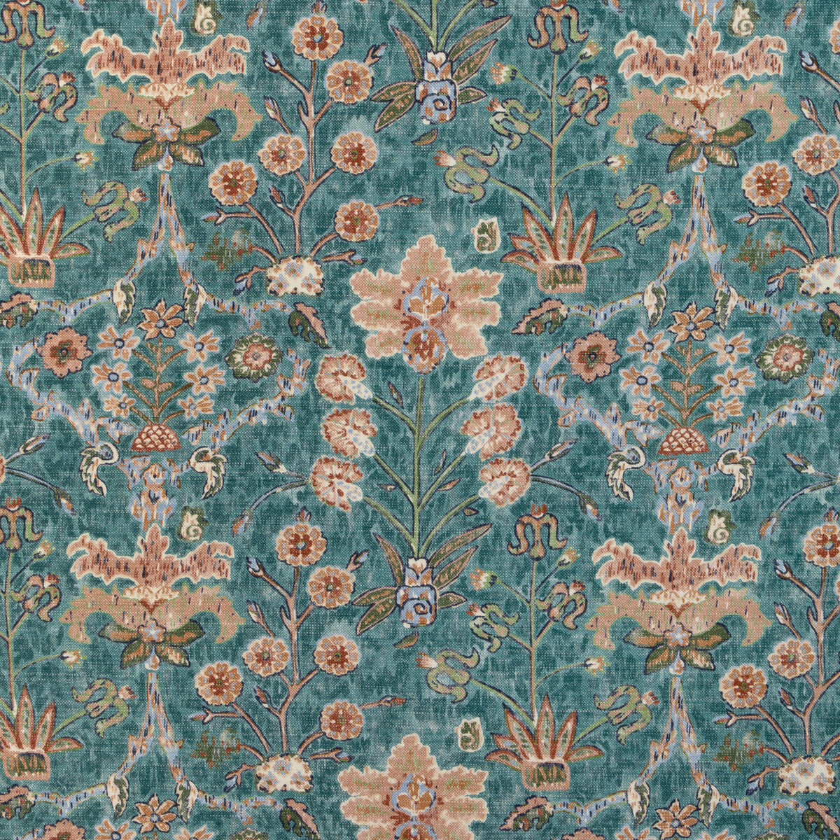 20231239130-kerman-print-tealrose-lee-jofa - LEE JOFA Fabric