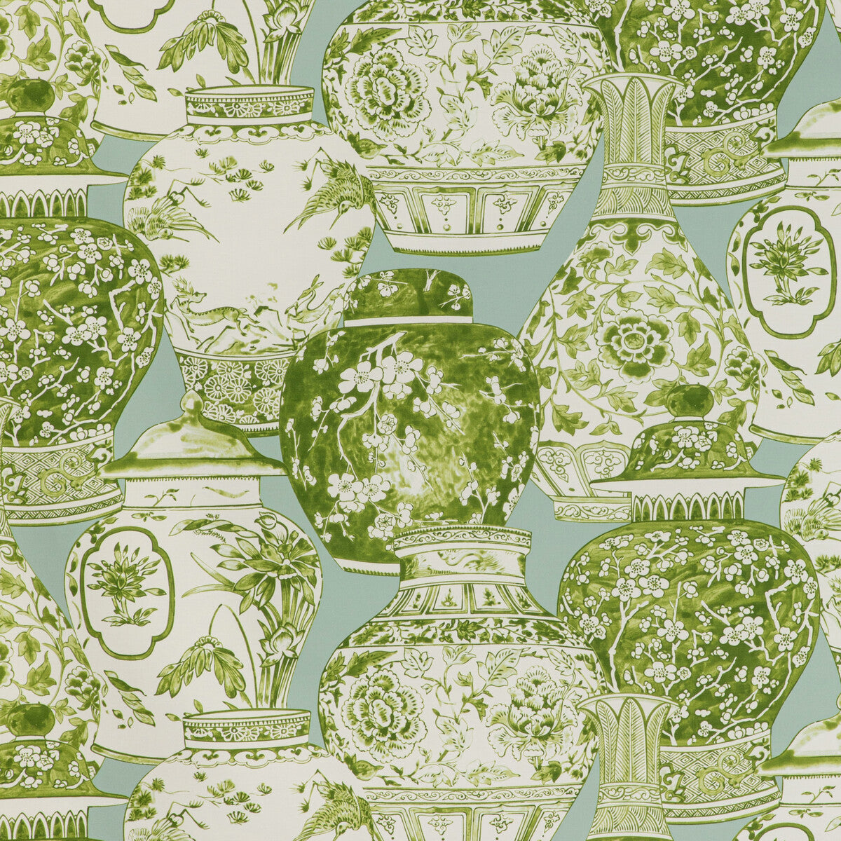 202019423130-pandan-print-mistjade-lee-jofa - LEE JOFA Fabric