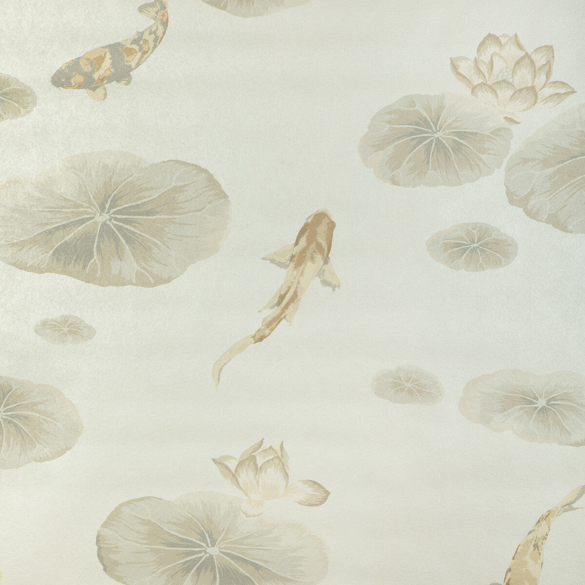 w414416110-lotus-pond-mica-wp-pearl-kravet-couture - KRAVET COUTURE Wallpaper
