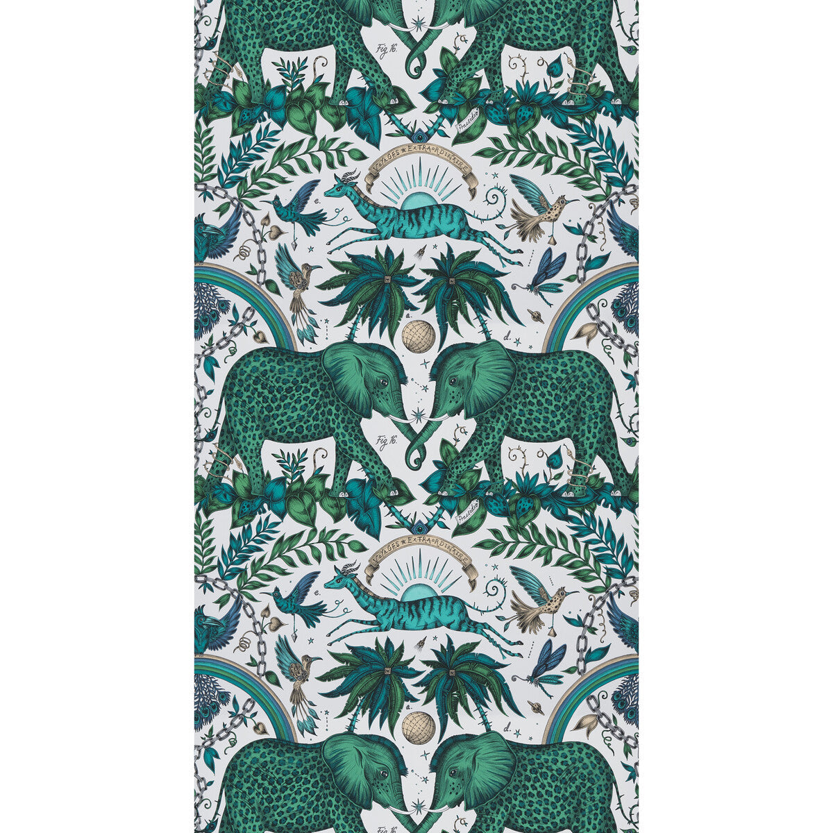 w012103cac0-zambezi-green-clarke-and-clarke - CLARKE AND CLARKE Wallpaper