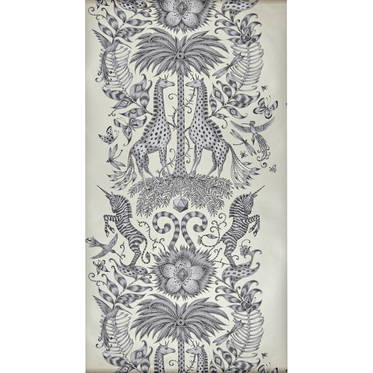 w010205cac0-kruger-monochrome-clarke-and-clarke - CLARKE AND CLARKE Wallpaper
