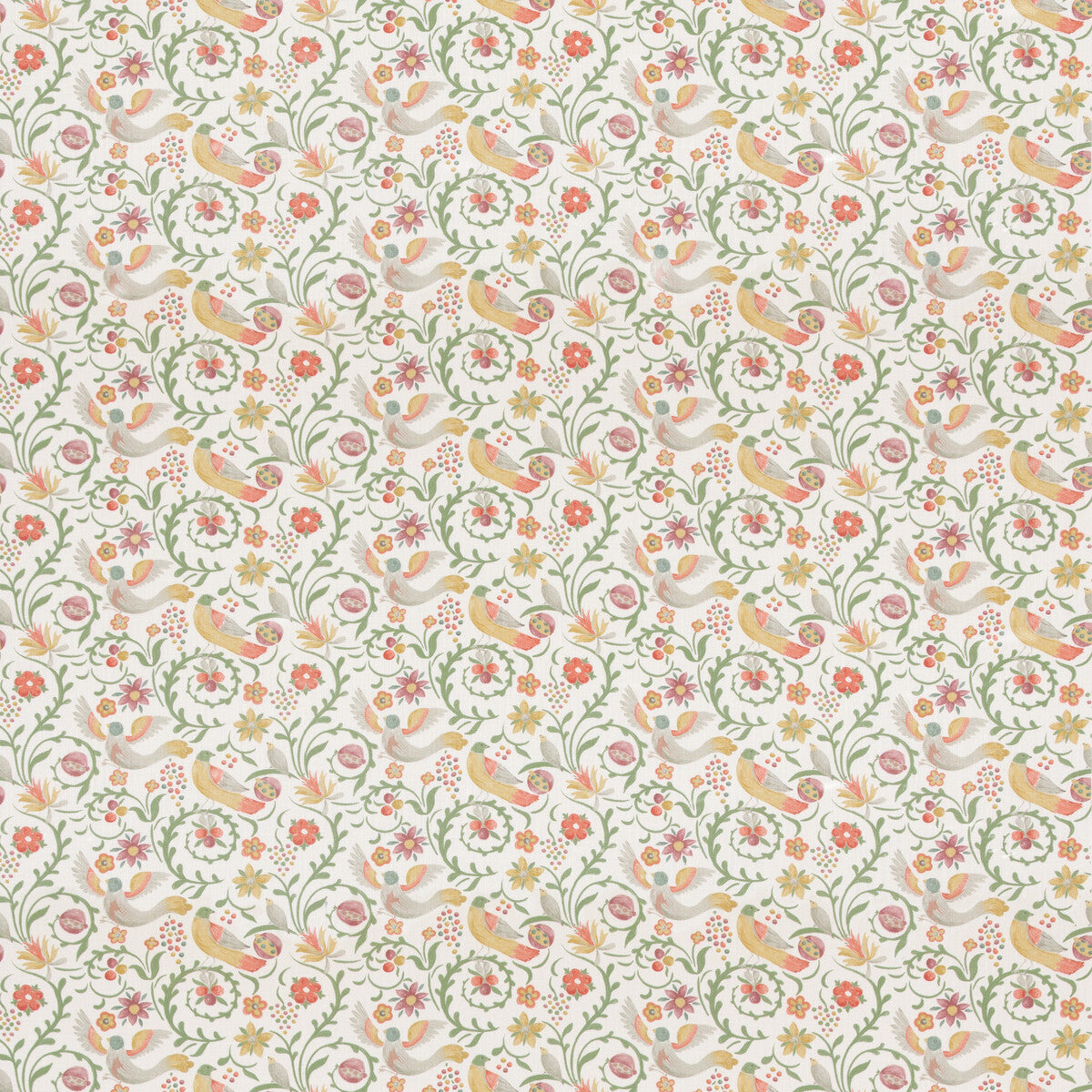 bp1109610-royal-court-redgreen-g-p-j-baker - G P & J BAKER Fabric