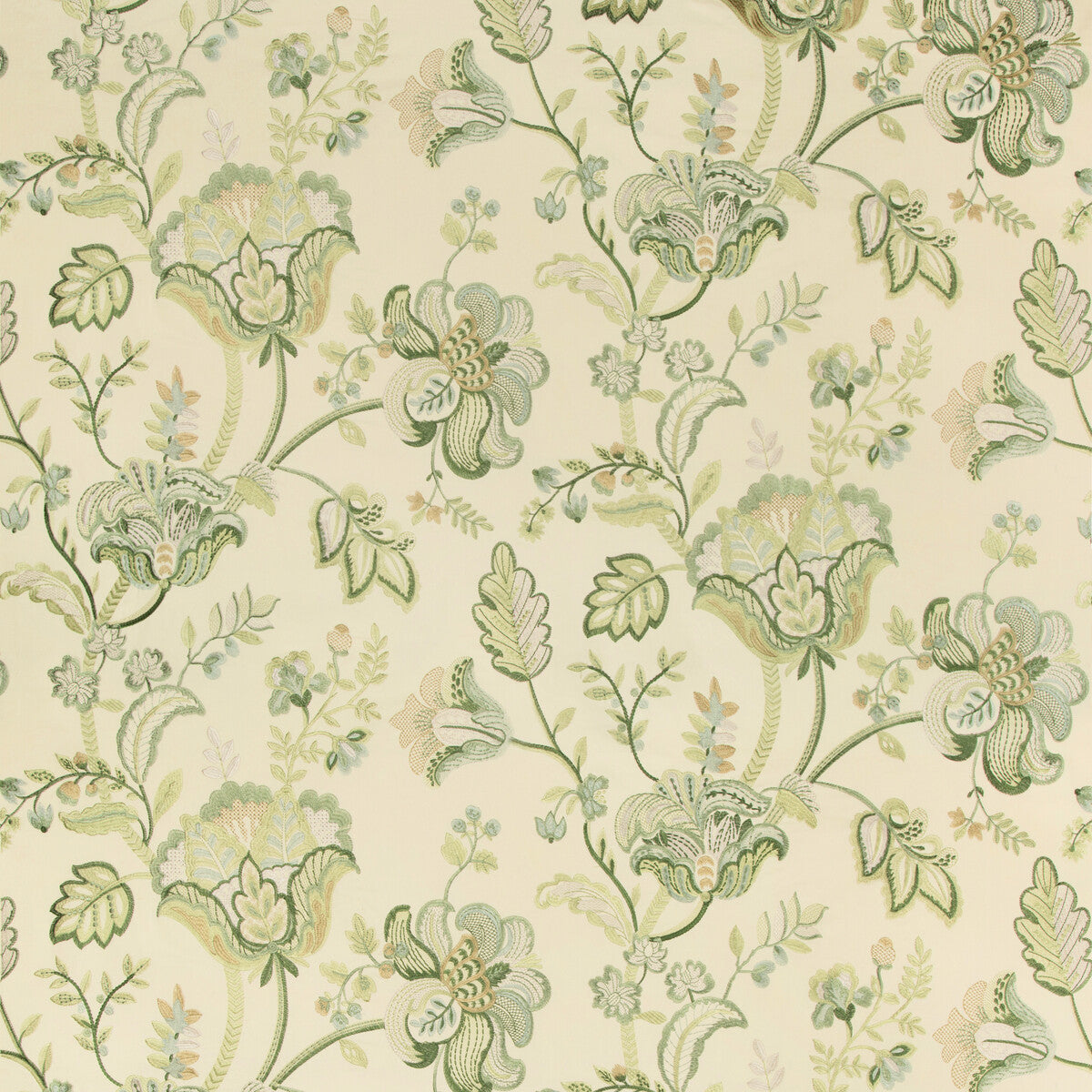 20171742330-bradford-emb-greenery-lee-jofa - LEE JOFA Fabric