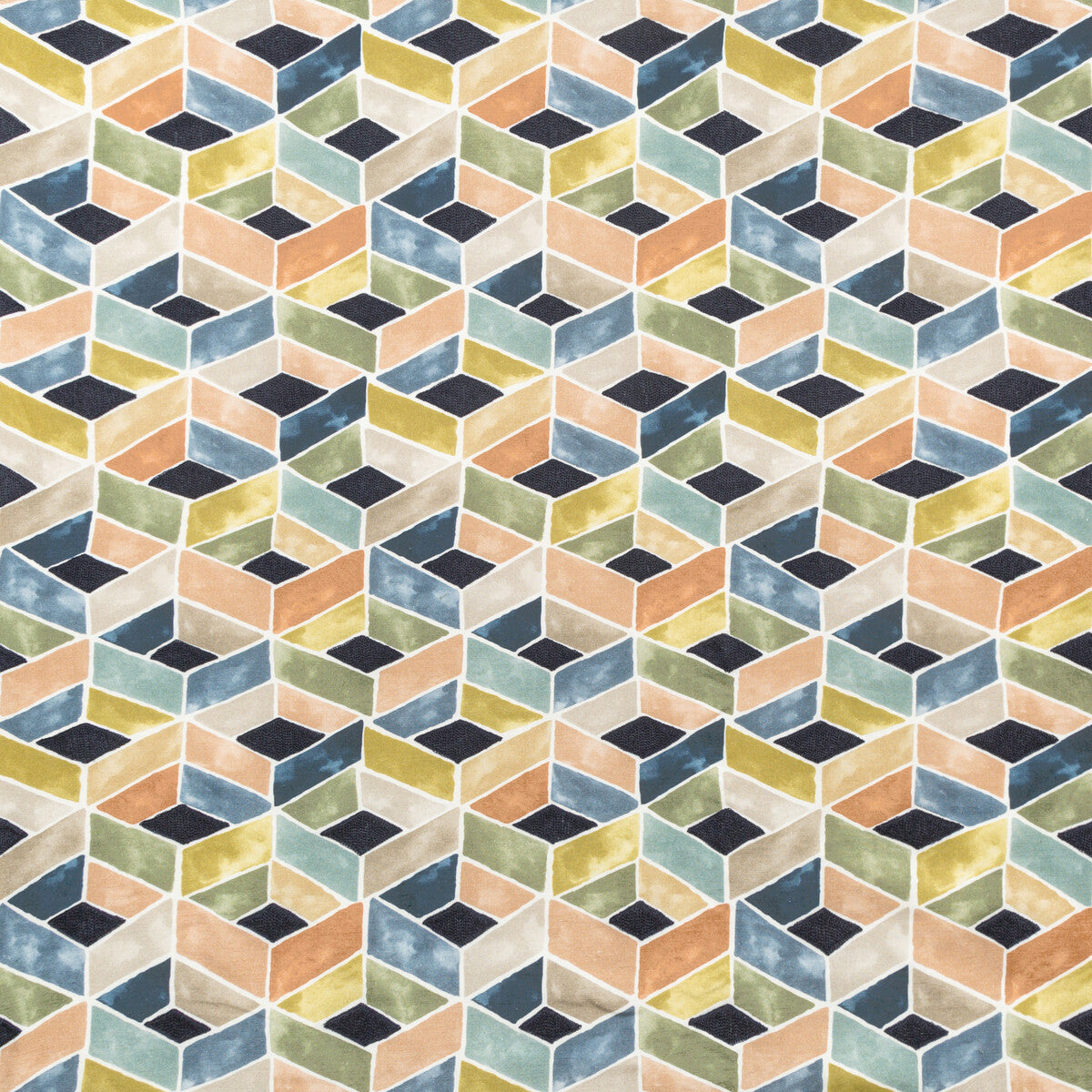 tesserae500-tesserae-indigo-multi-kravet-couture - KRAVET COUTURE Fabric