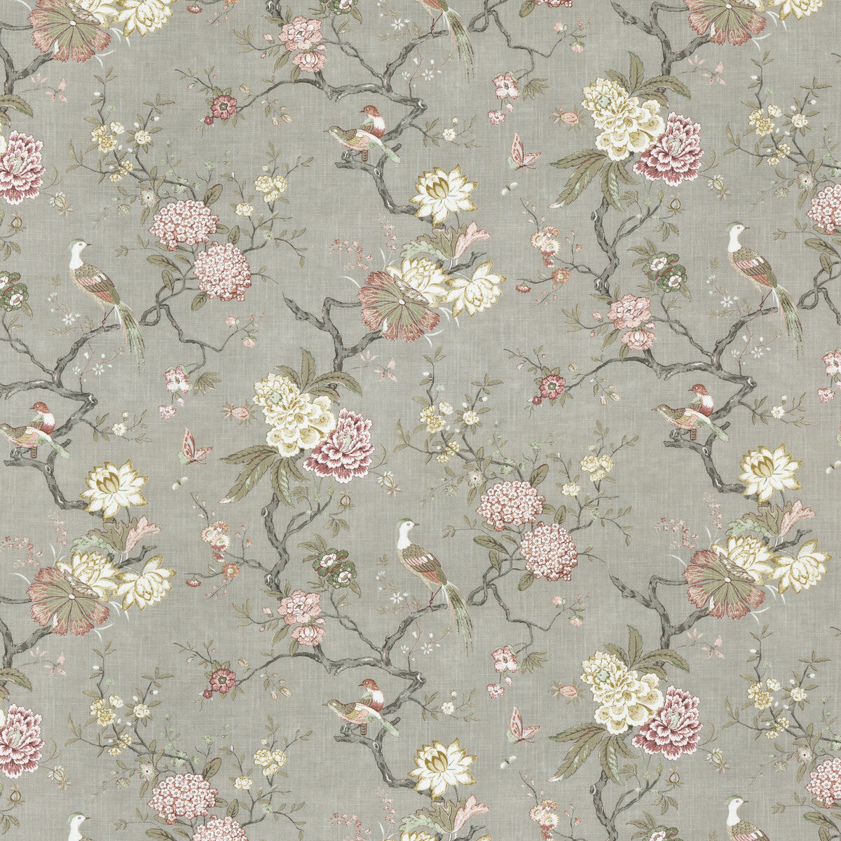 bp1077120-oriental-bird-signature-mole-g-p-j-baker - G P & J BAKER Fabric