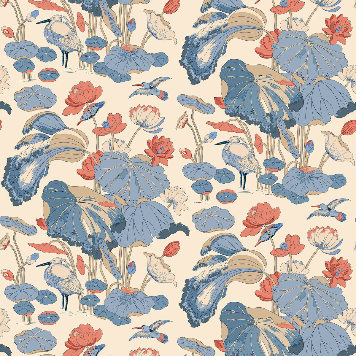 bw4510910-nympheus-jubilee-g-p-j-baker - G P & J BAKER Wallpaper
