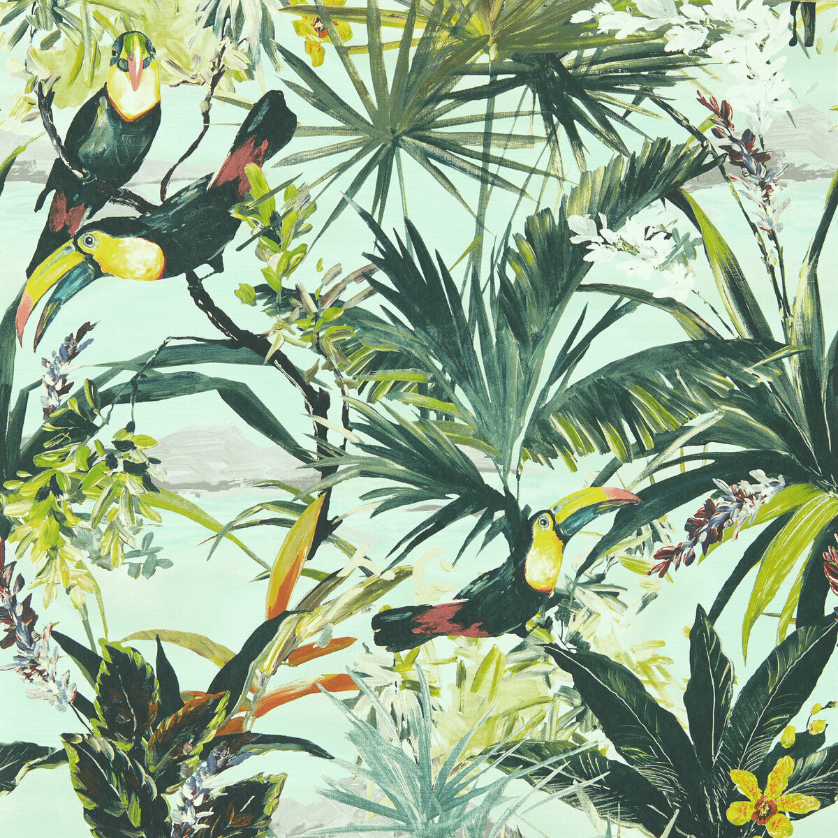 w014603cac0-toucan-sky-wp-clarke-and-clarke - CLARKE AND CLARKE Wallpaper