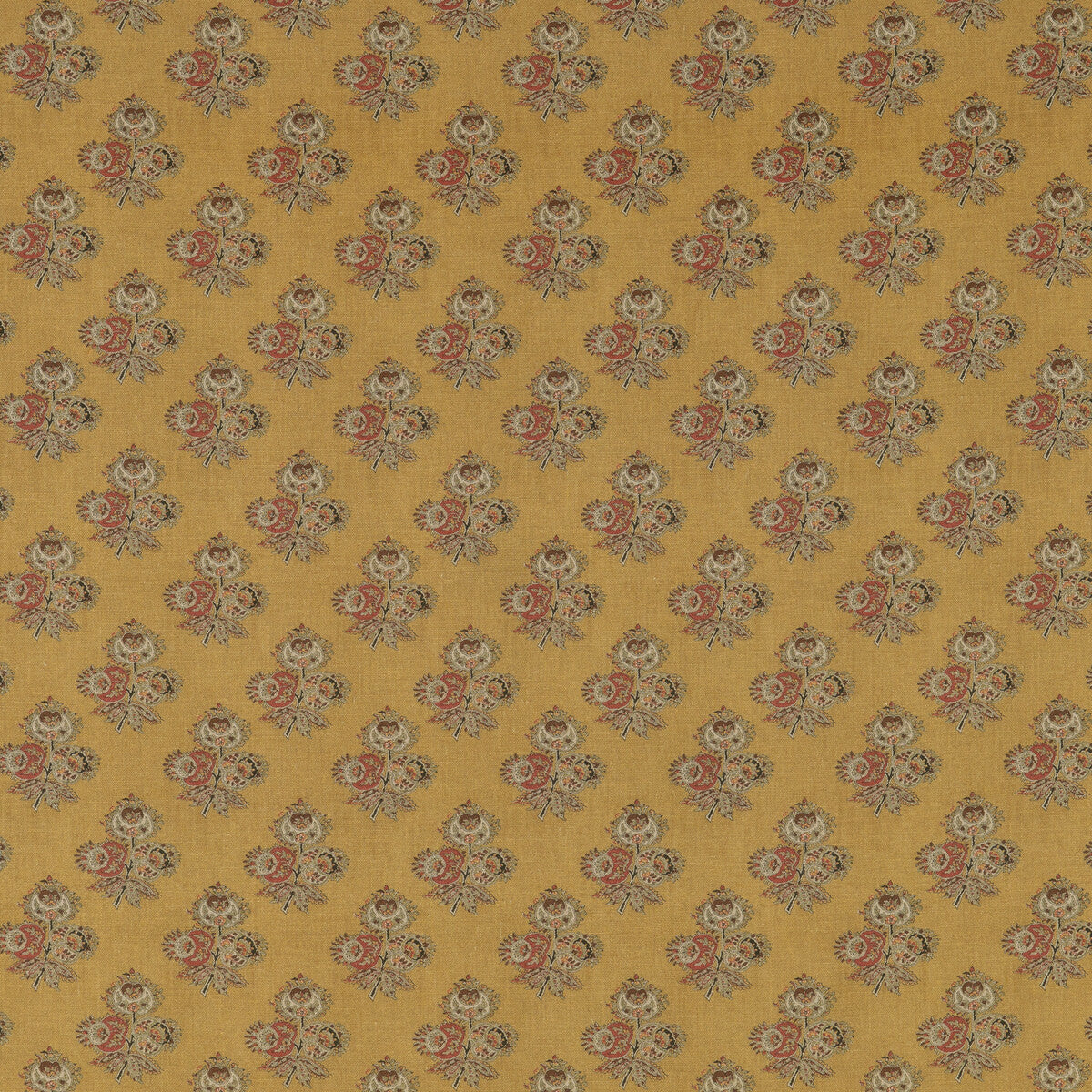 bp1082330-poppy-paisley-ochre-g-p-j-baker - G P & J BAKER Fabric