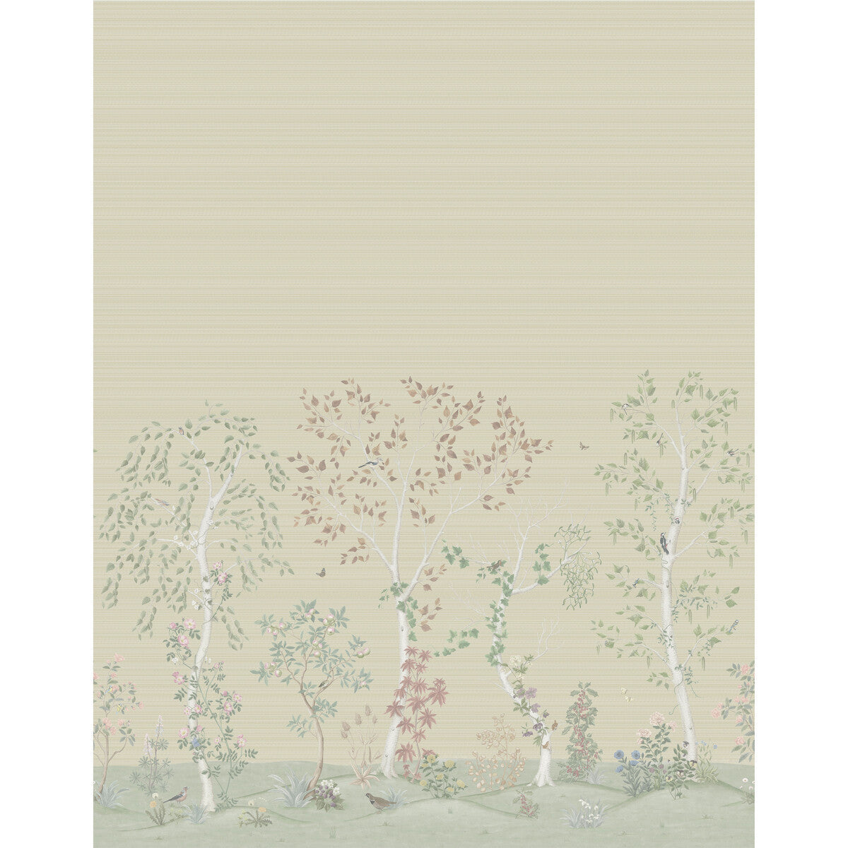 1206019gcs0-seasonal-woods-grasscloth-oat-natural-cole-son - COLE & SON Wallpaper