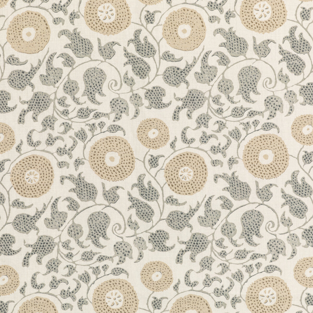 202020416110-eldora-print-flax-lee-jofa - LEE JOFA Fabric