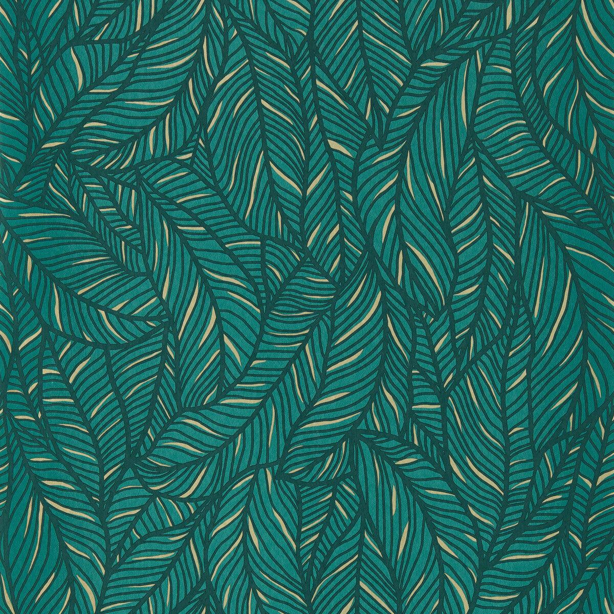 w014402cac0-selva-emerald-wp-clarke-and-clarke - CLARKE AND CLARKE Wallpaper