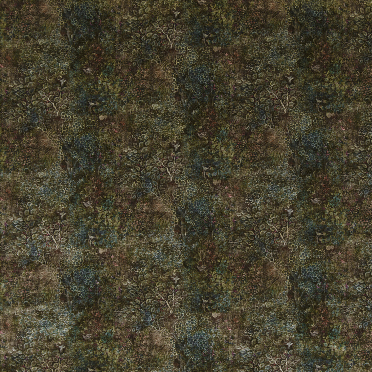 bp1071120-persian-garden-velvet-tealspice-g-p-j-baker - G P & J BAKER Fabric