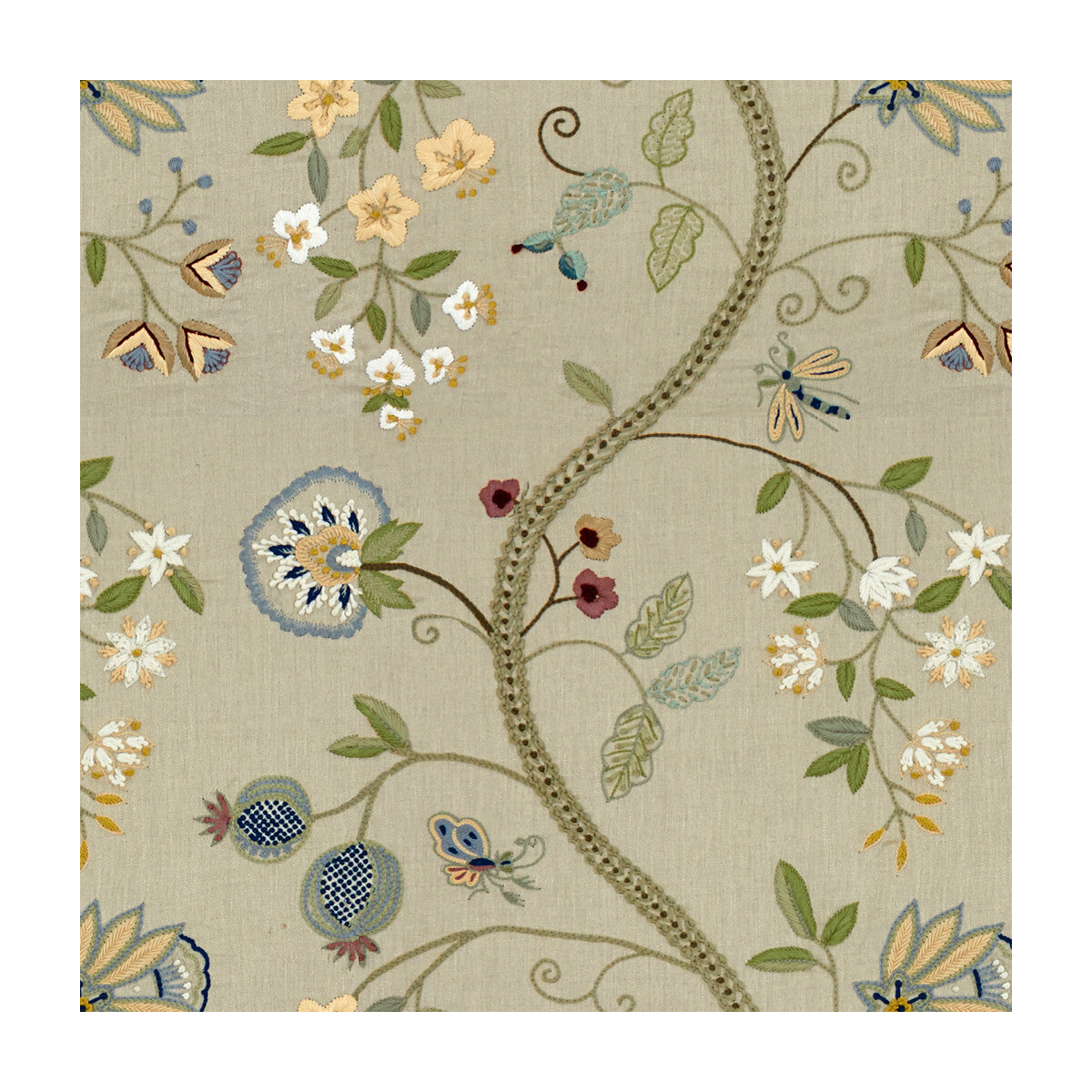 801512011350-claudia-aquagray-brunschwig-fils - BRUNSCHWIG & FILS Fabric