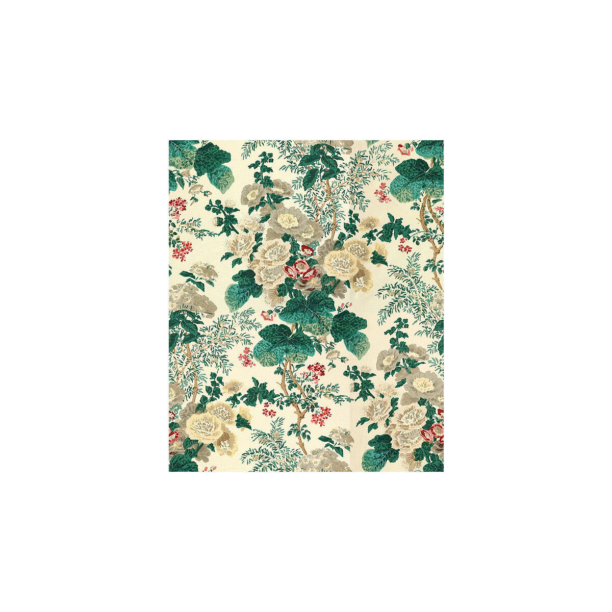 7135lj0-hollyhock-hdb-whitebrown-lee-jofa - LEE JOFA Fabric