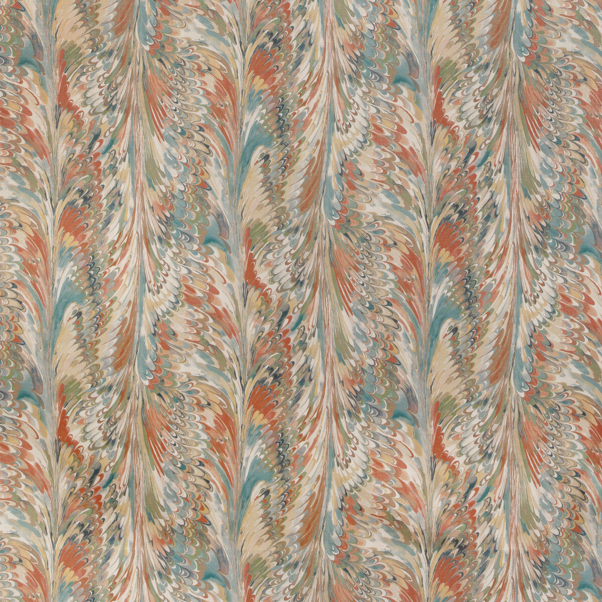 20191143120-taplow-print-clayblue-lee-jofa - LEE JOFA Fabric