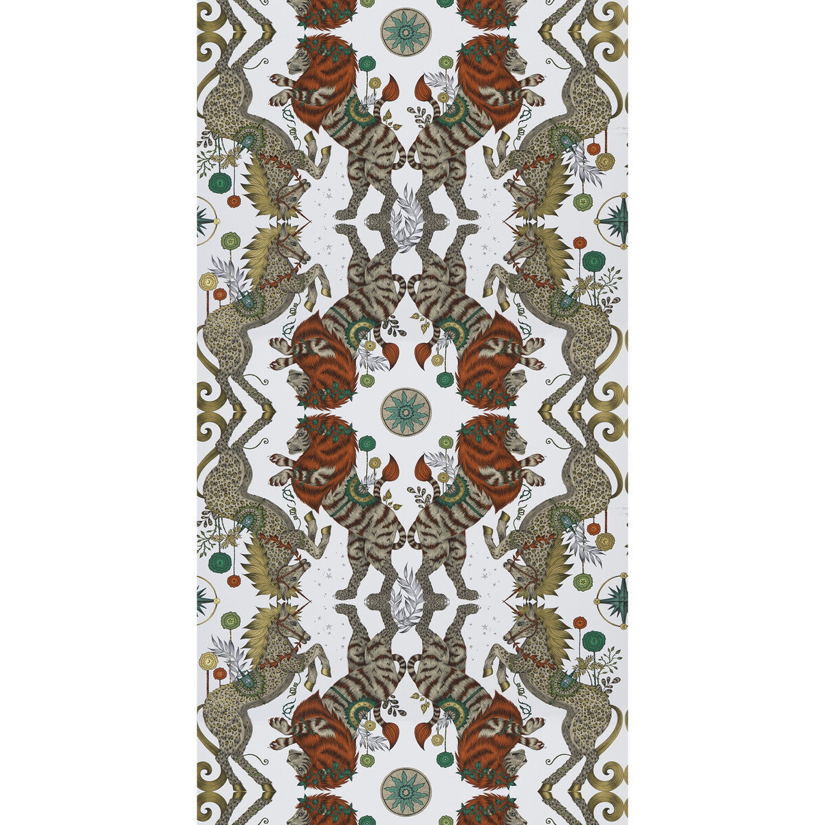 w011303cac0-caspian-wp-gold-clarke-and-clarke - CLARKE AND CLARKE Wallpaper