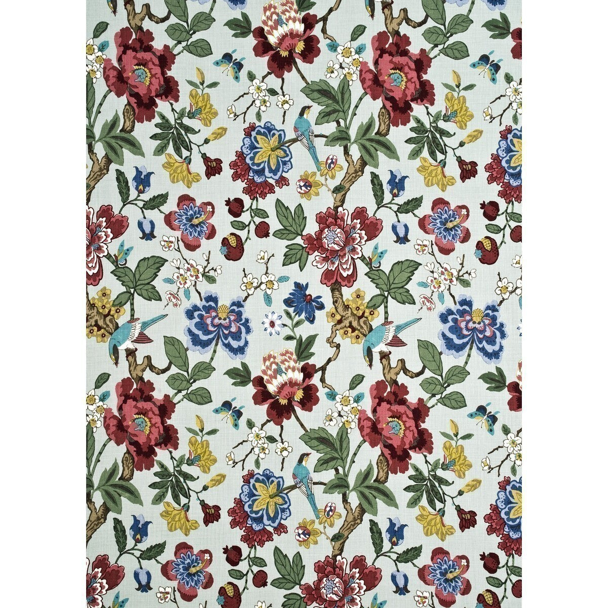 bp1046430-persian-pomegranate-aquamulti-g-p-j-baker - G P & J BAKER Fabric