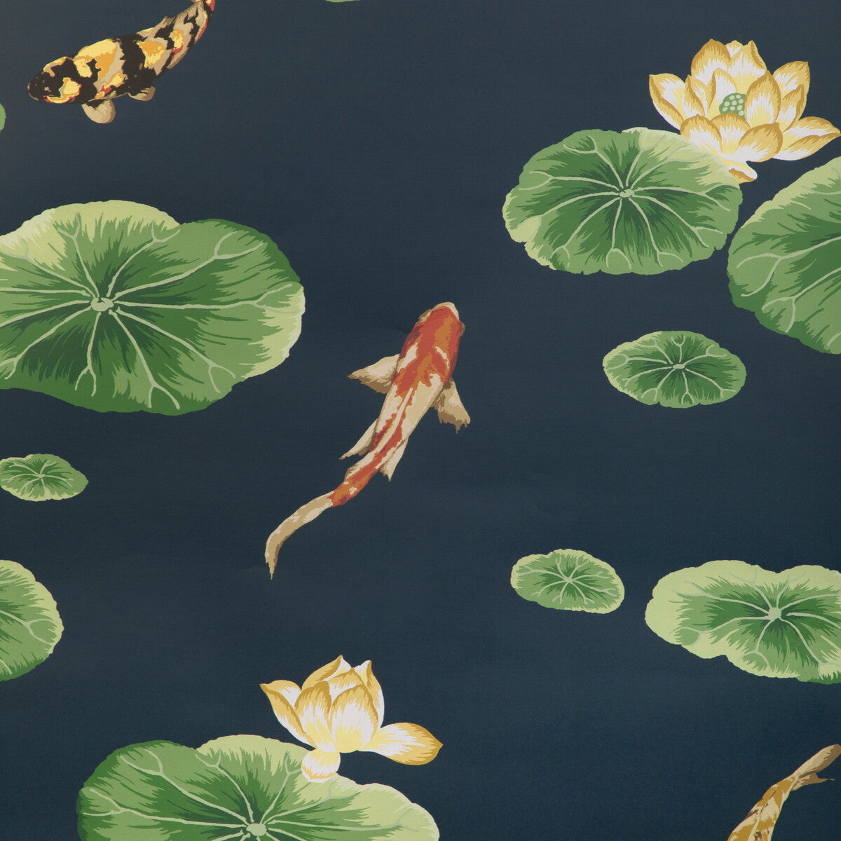 w41463150-lotus-pond-wp-lagoon-kravet-couture - KRAVET COUTURE Wallpaper