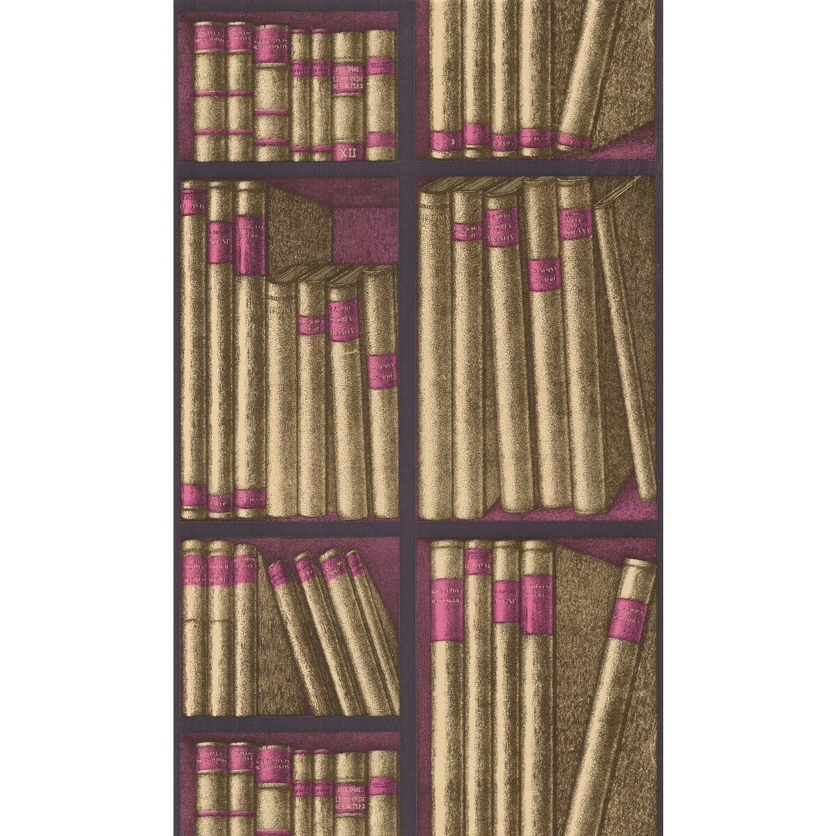 11415031cs0-ex-libris-goldmagenta-cole-son - COLE & SON Wallpaper