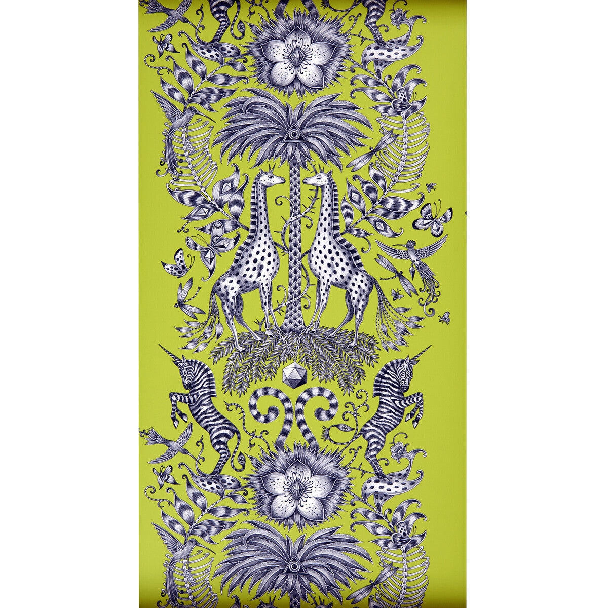 w010203cac0-kruger-lime-clarke-and-clarke - CLARKE AND CLARKE Wallpaper