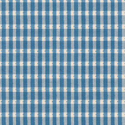 br-895052440-halsey-cotton-check-oxford-blue-brunschwig-fils - BRUNSCHWIG & FILS Fabric