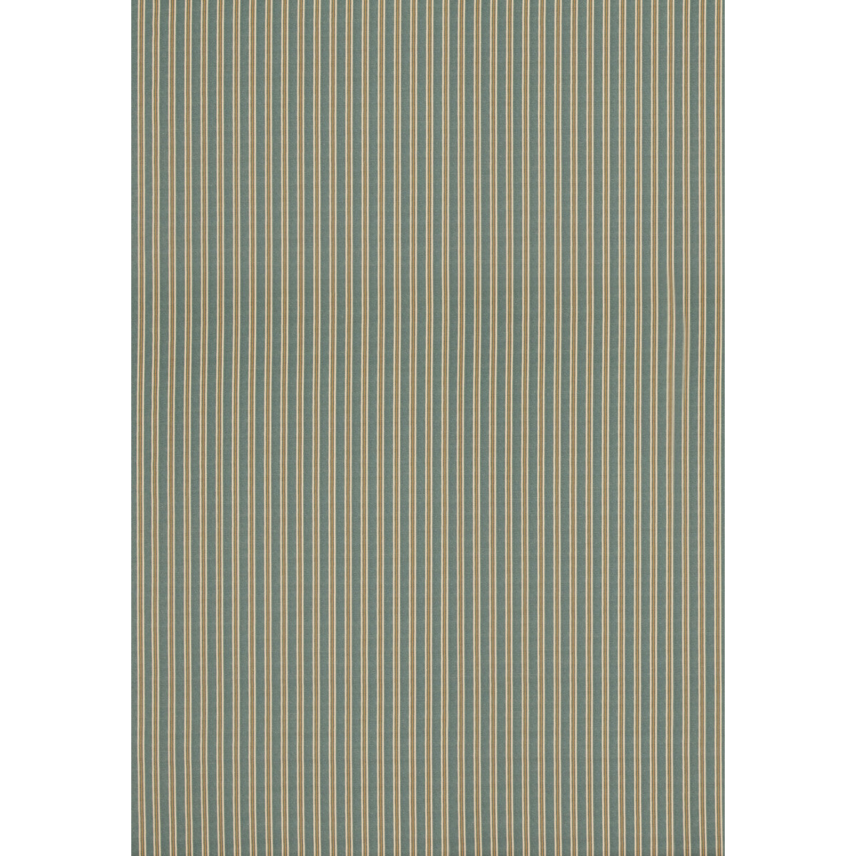 fd2013r110-somerton-stripe-tealochre-mulberry - MULBERRY Fabric