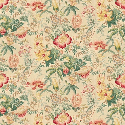8013143730-edenwood-hdb-pinkgreen-brunschwig-fils - BRUNSCHWIG & FILS Fabric