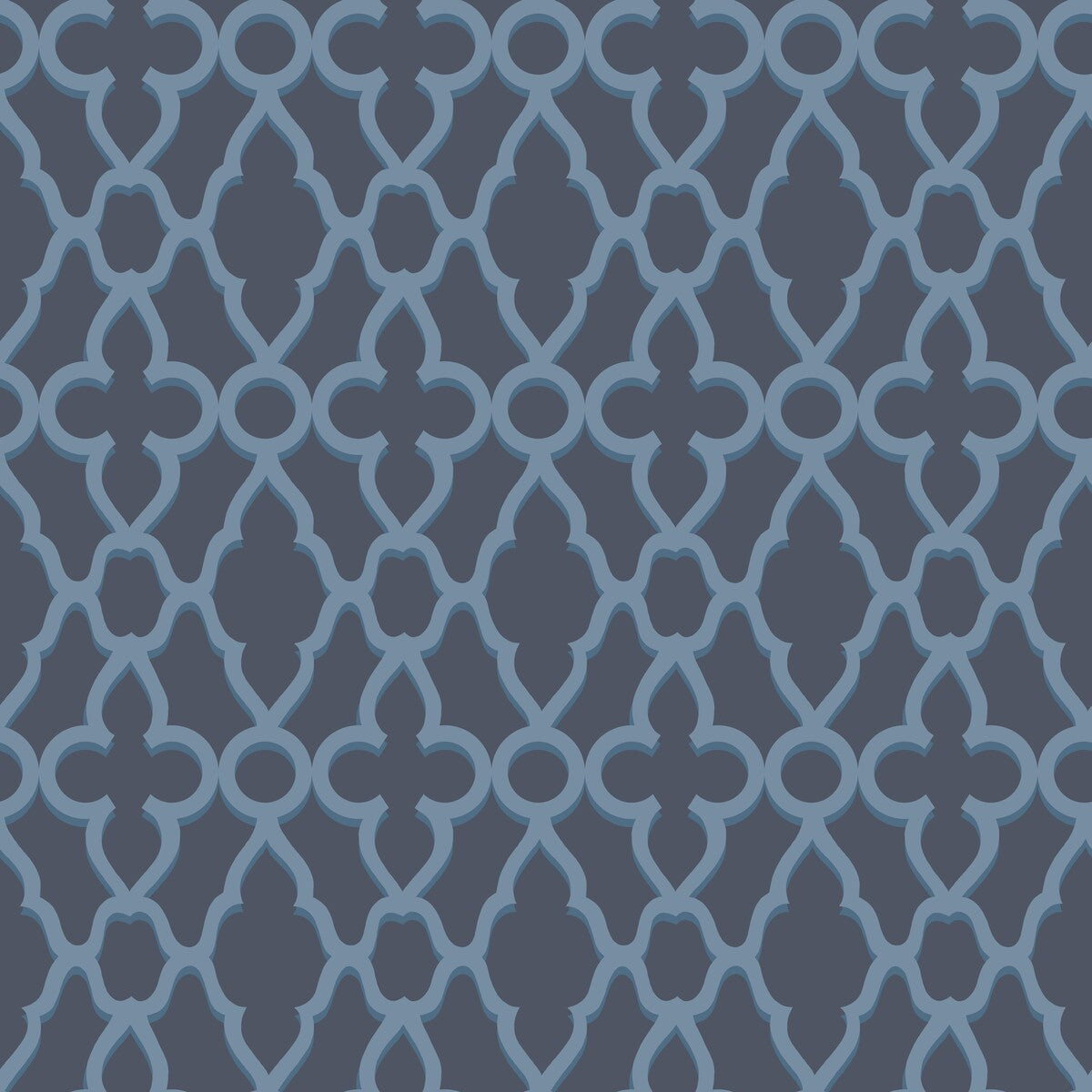 1166024cs0-treillage-ceruleanmidnig-cole-son - COLE & SON Wallpaper
