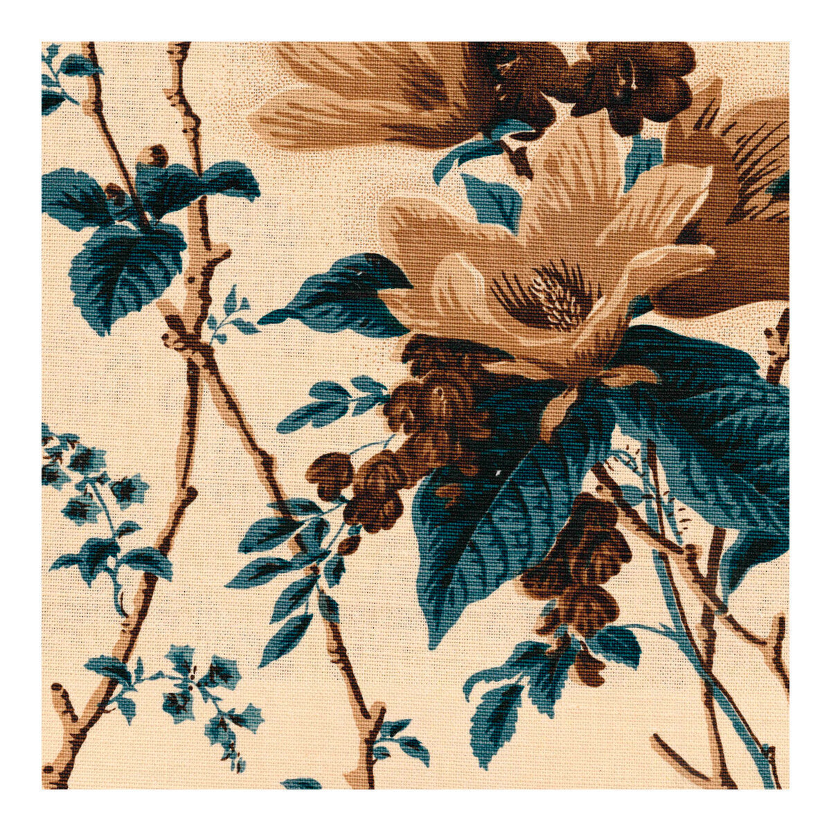 202012956160-de-la-tour-blubrowecru-lee-jofa - LEE JOFA Fabric