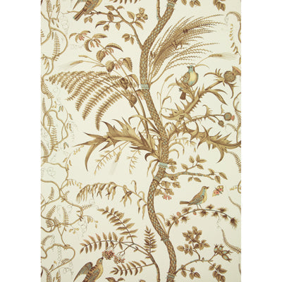 br-695180680-bird-and-thistle-beige-brunschwig-fils - BRUNSCHWIG & FILS Wallpaper