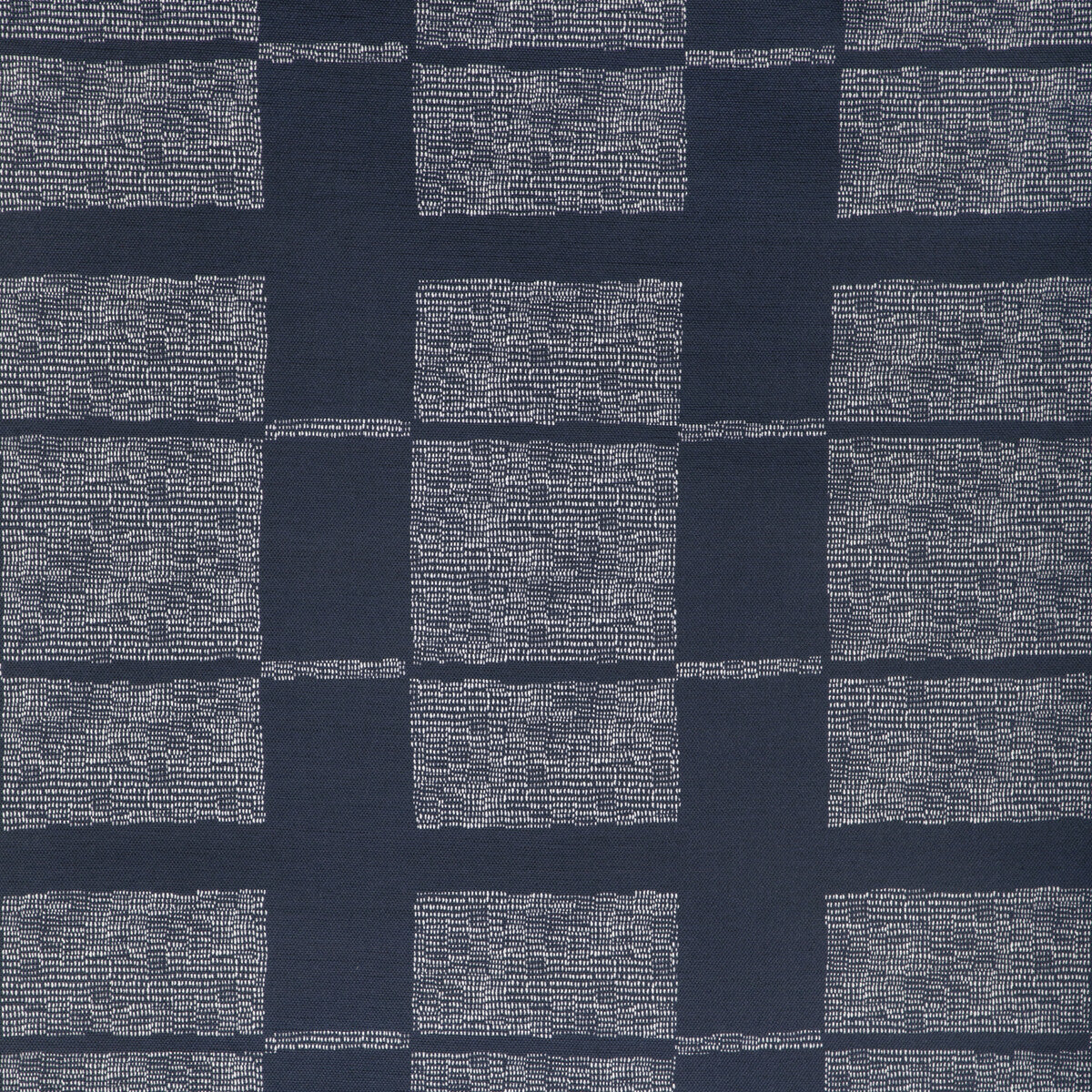 ccf-233716500-reed-dark-navyoyster-caroline-cecil-textiles - CAROLINE CECIL TEXTILES Fabric