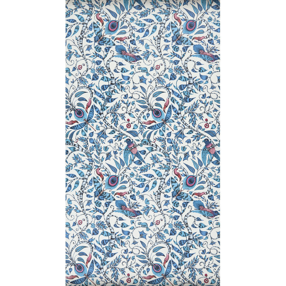 w010401cac0-rousseau-blue-clarke-and-clarke - CLARKE AND CLARKE Wallpaper