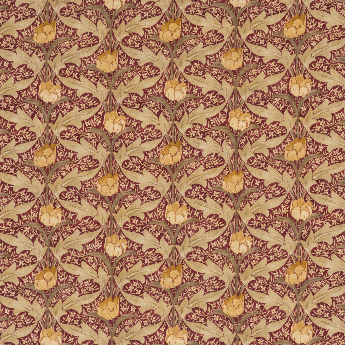 bp1062220-tulip-jasmine-redochre-g-p-j-baker - G P & J BAKER Fabric