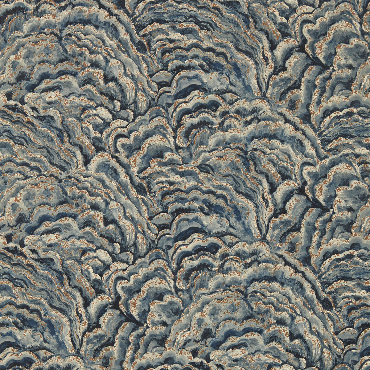 w014204cac0-lumino-midnightcopper-wp-clarke-and-clarke - CLARKE AND CLARKE Wallpaper