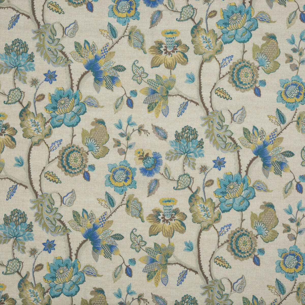bf1058930-dryden-tealgilt-g-p-j-baker - G P & J BAKER Fabric